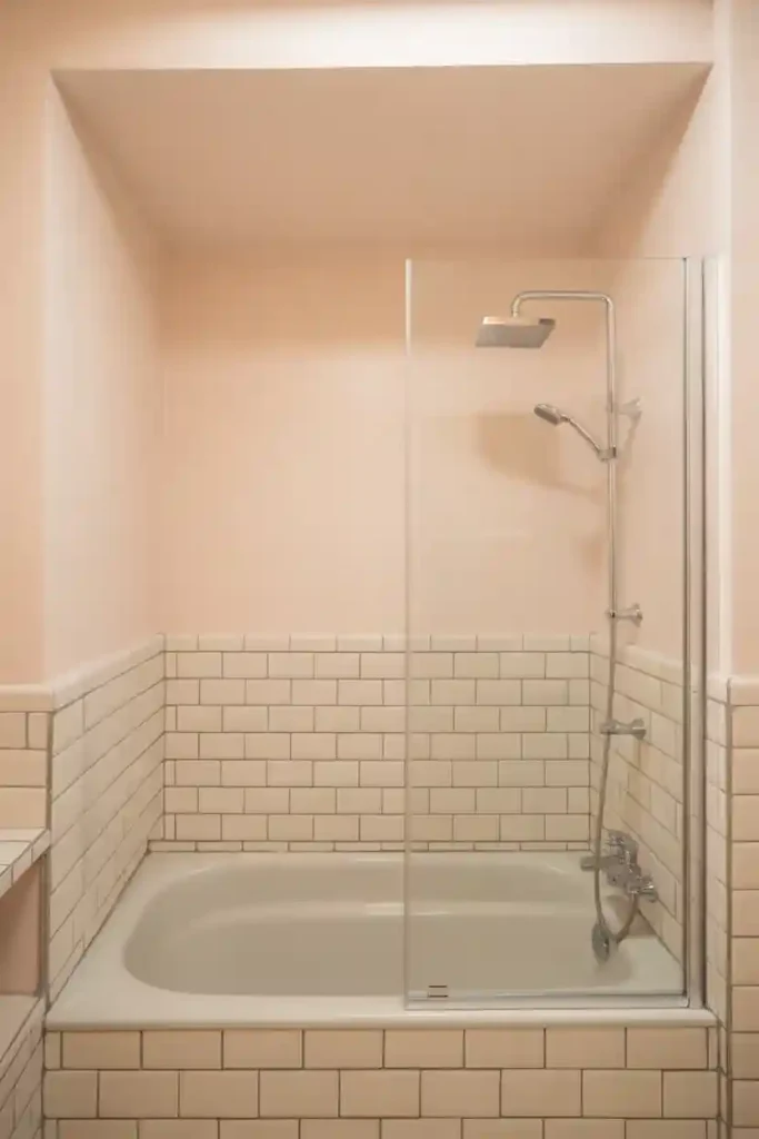 Tub-and-Shower Combo Layout