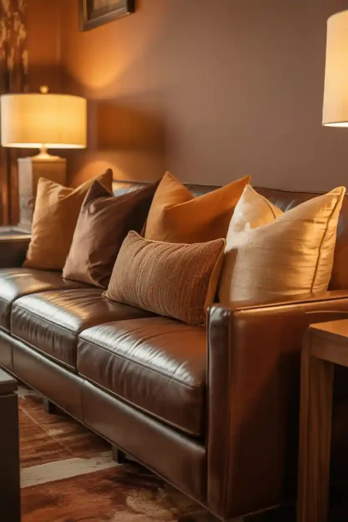 Layered Brown Tones for Depth