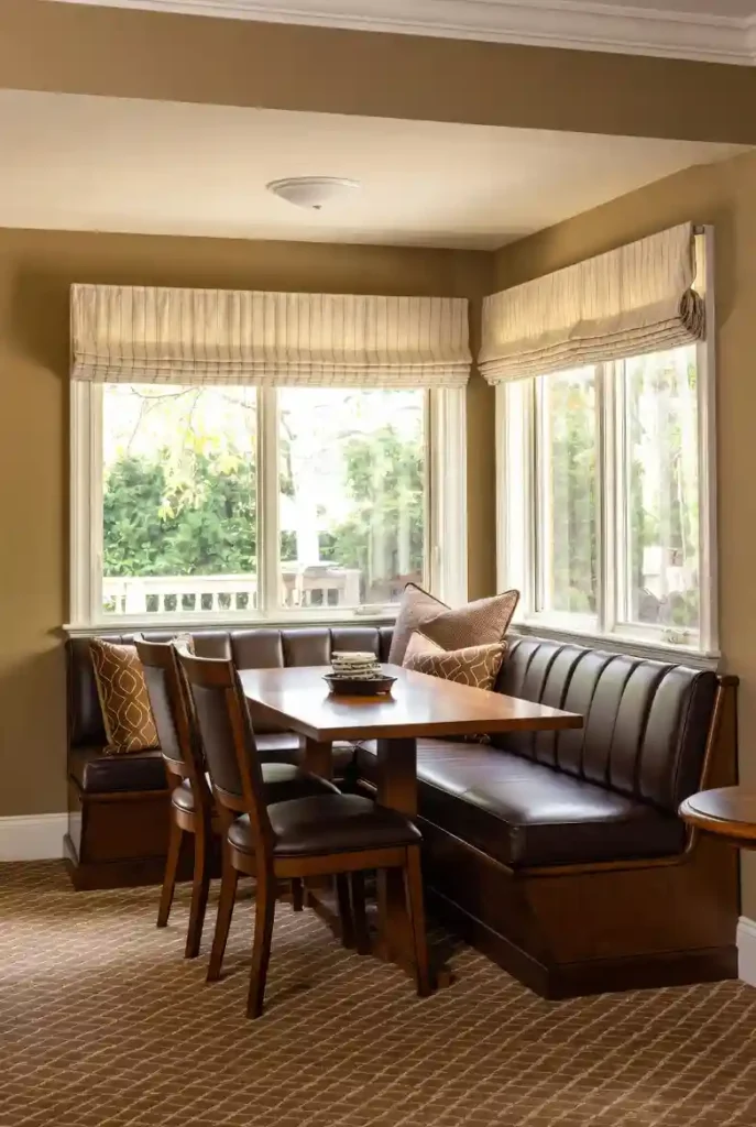 Built-In Corner Bench Seating