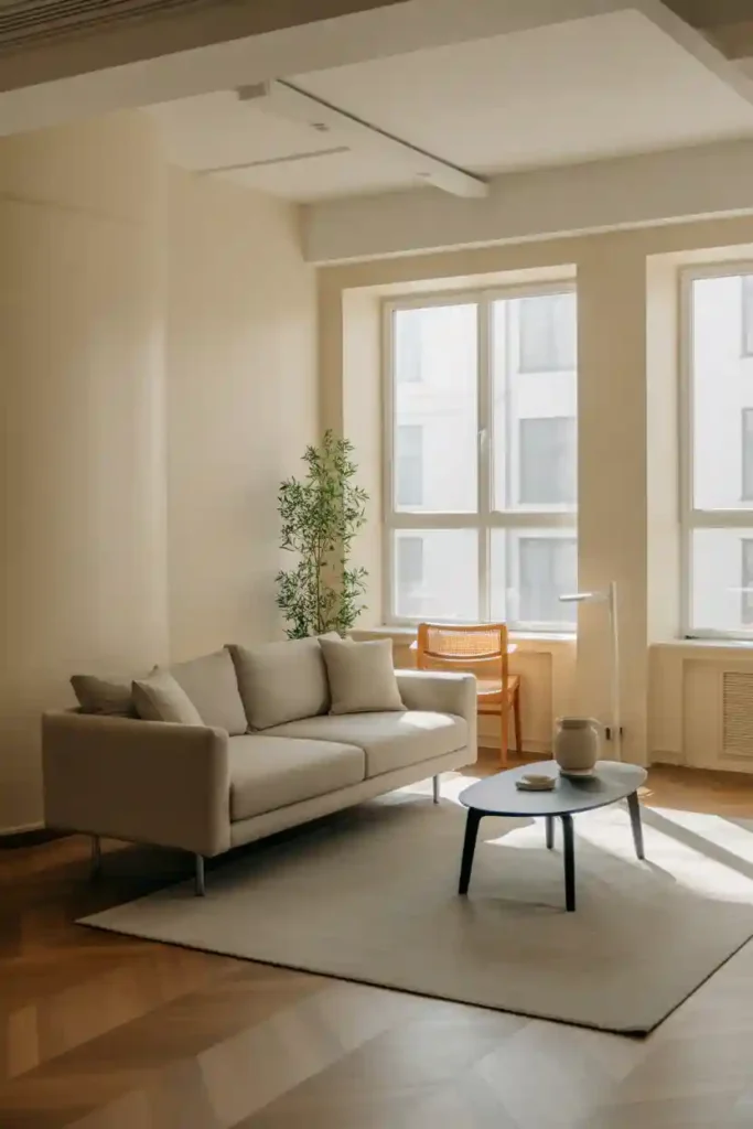 Choose a Low-Profile Sofa for an Open Feel