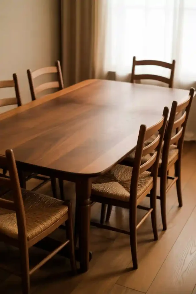 Classic Wooden Dining Table