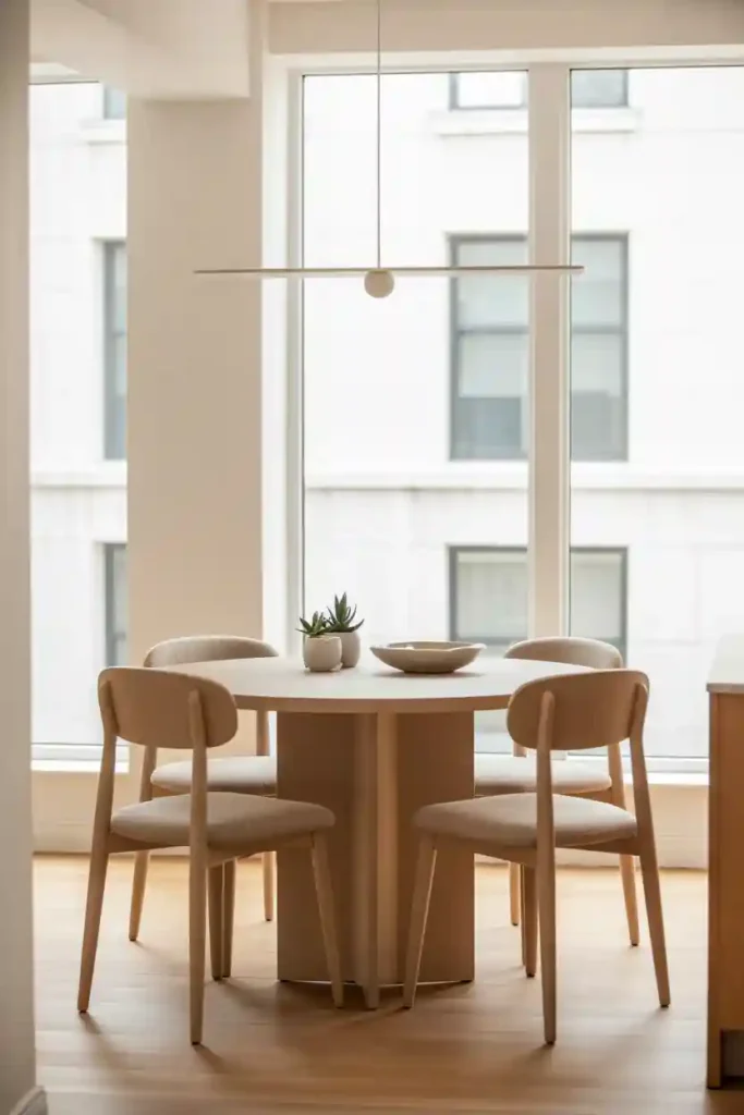 Compact Round Dining Tables