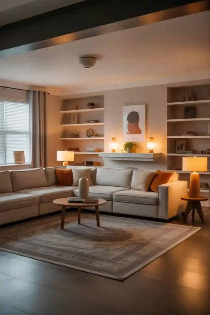 Create a Cozy Family Lounge