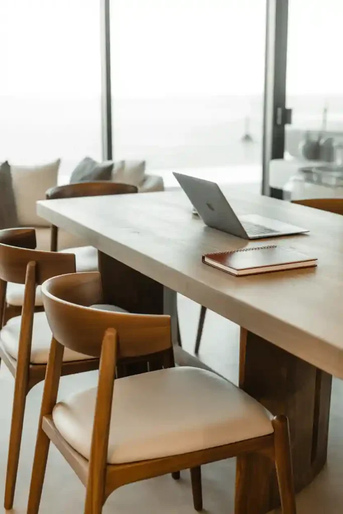 Dining Table That Doubles as a Desk
