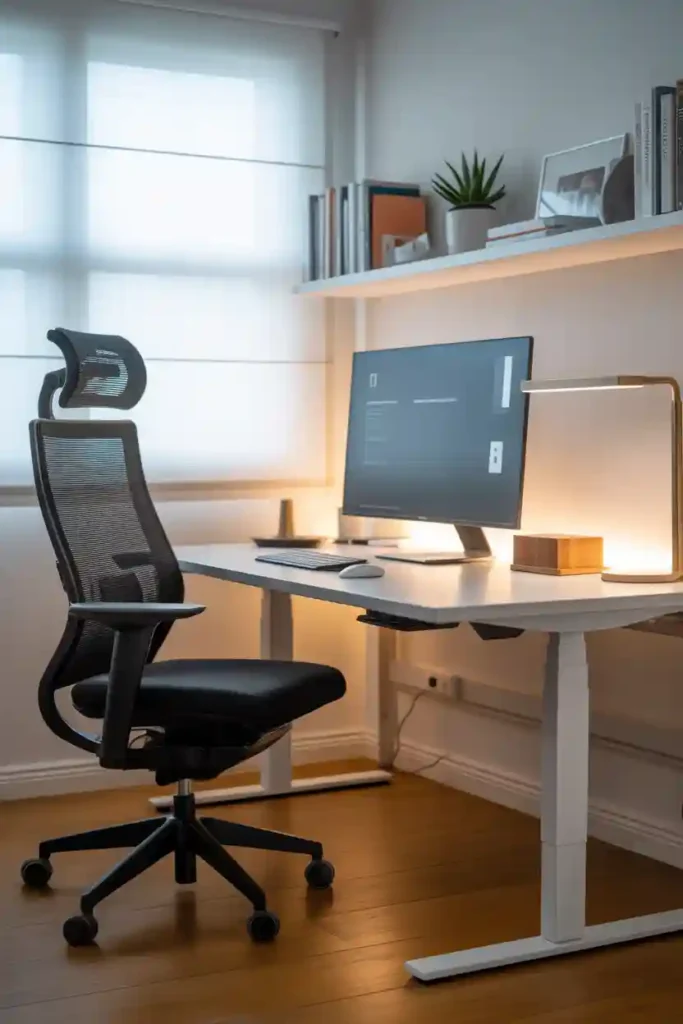  Ergonomic Desk and Chair Setup