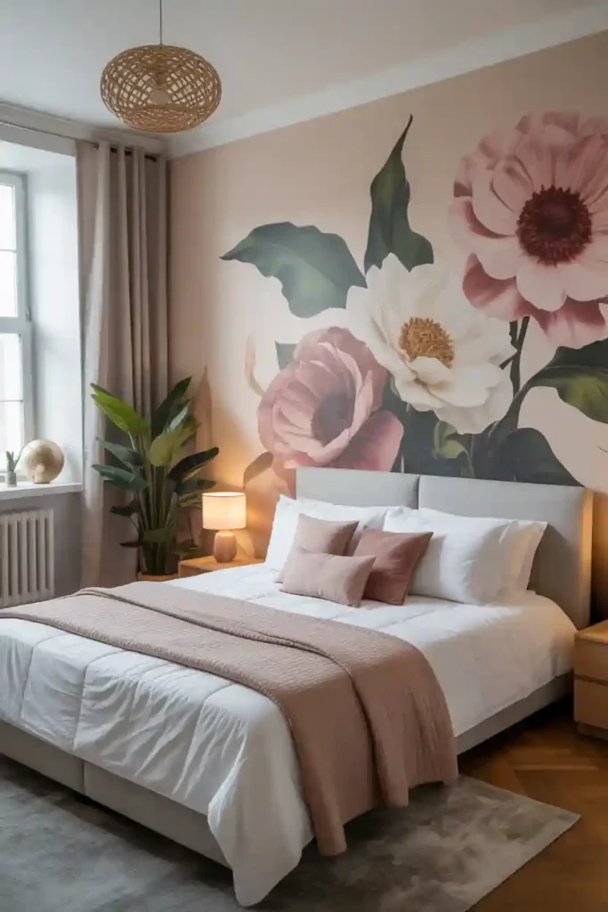 Peel-and-Stick Wallpaper Accent Wall