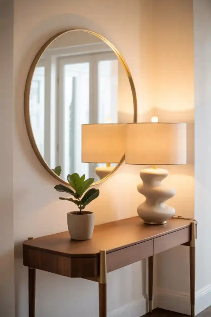 Statement Console Table Entryway