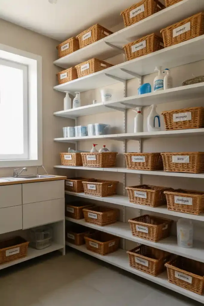 Vertical Wall Shelving