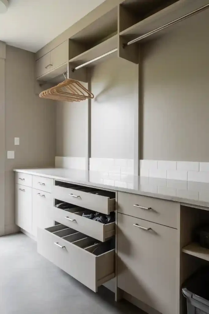 Base Cabinets with Countertop Workspace