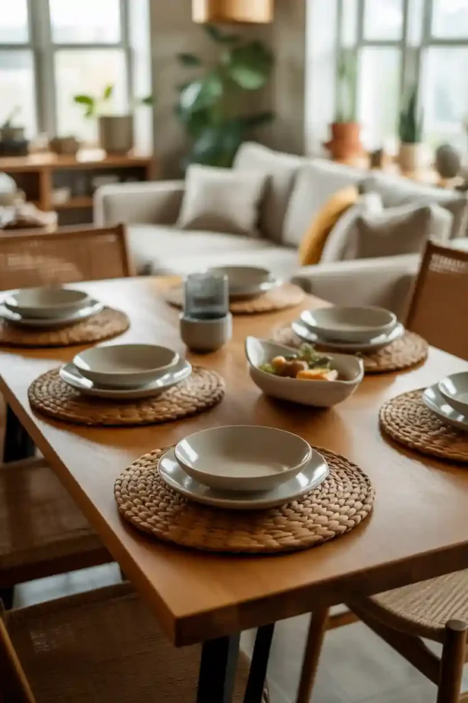 Casual Everyday Dining Table Styling