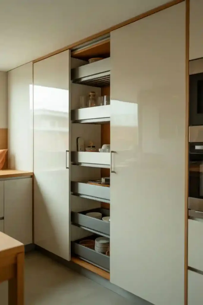 Install Sliding Door Cabinets