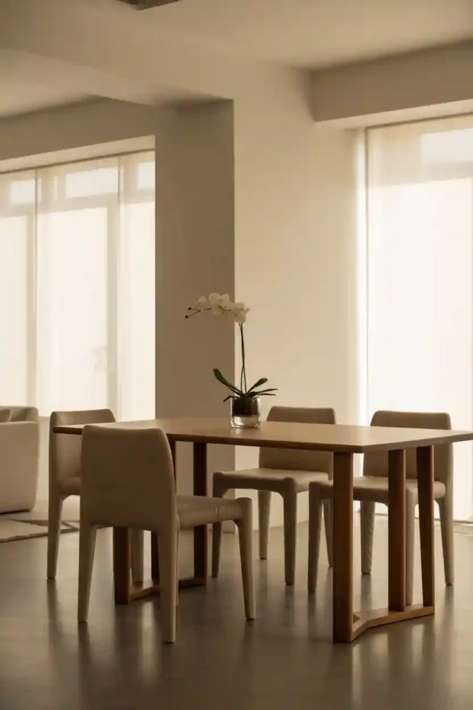 Minimal Dining Decor