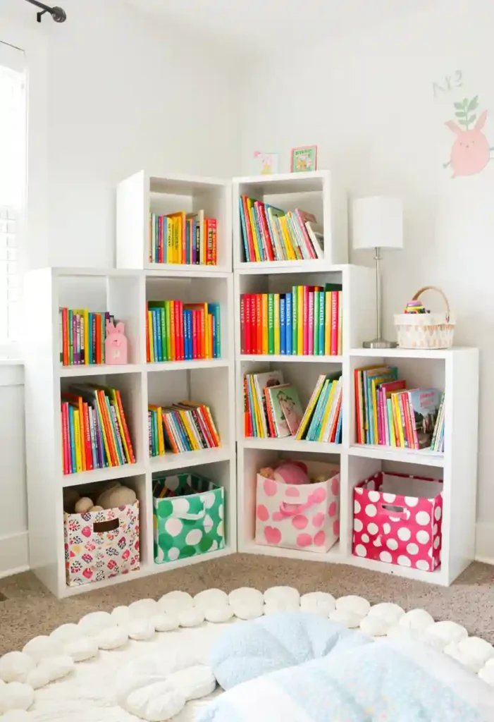 Multi-Level Cube Shelving