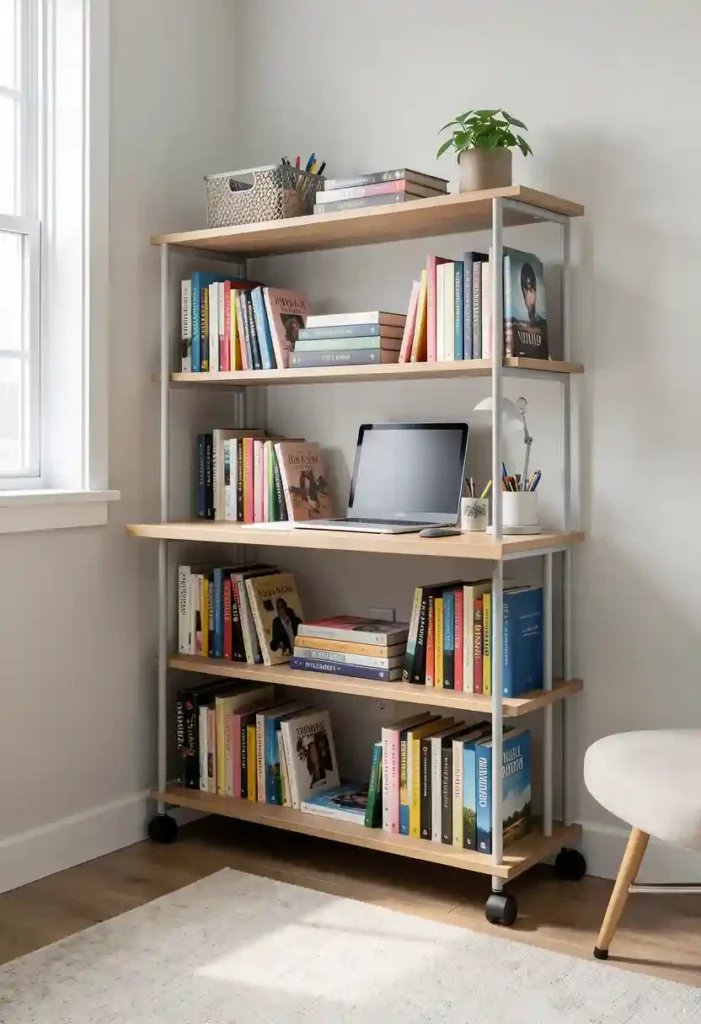  Rolling Bookshelves