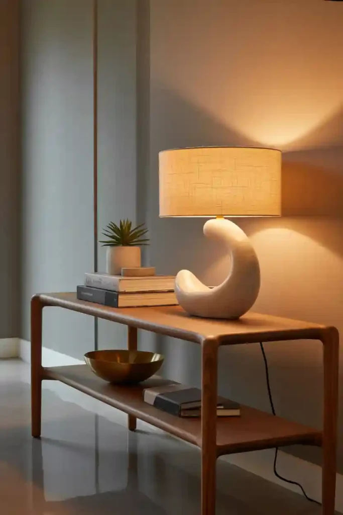 Table Lamp Entryway Lighting