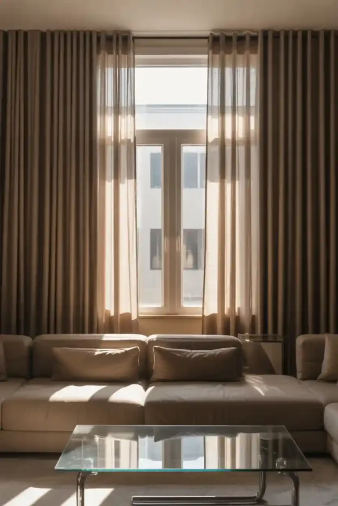 Use Layered Window Treatments