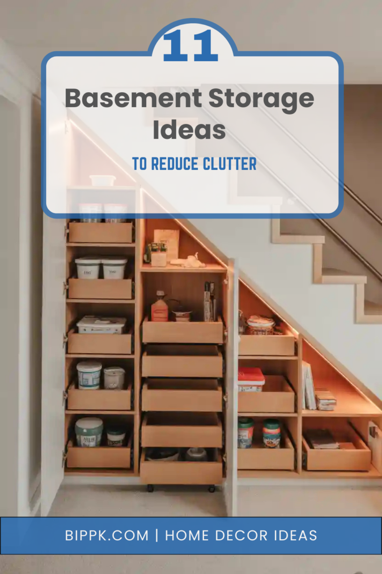 11 Basement Storage Ideas to Reduce Clutter