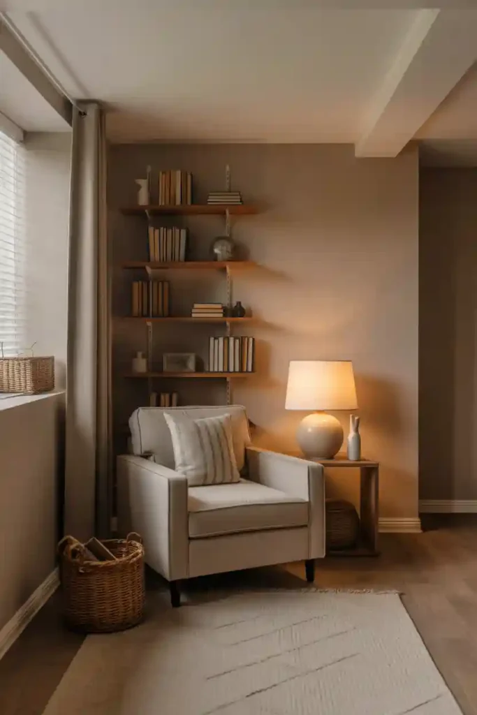 Basement Reading Corner