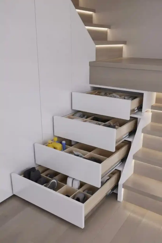 Incorporate Under-Stair Storage