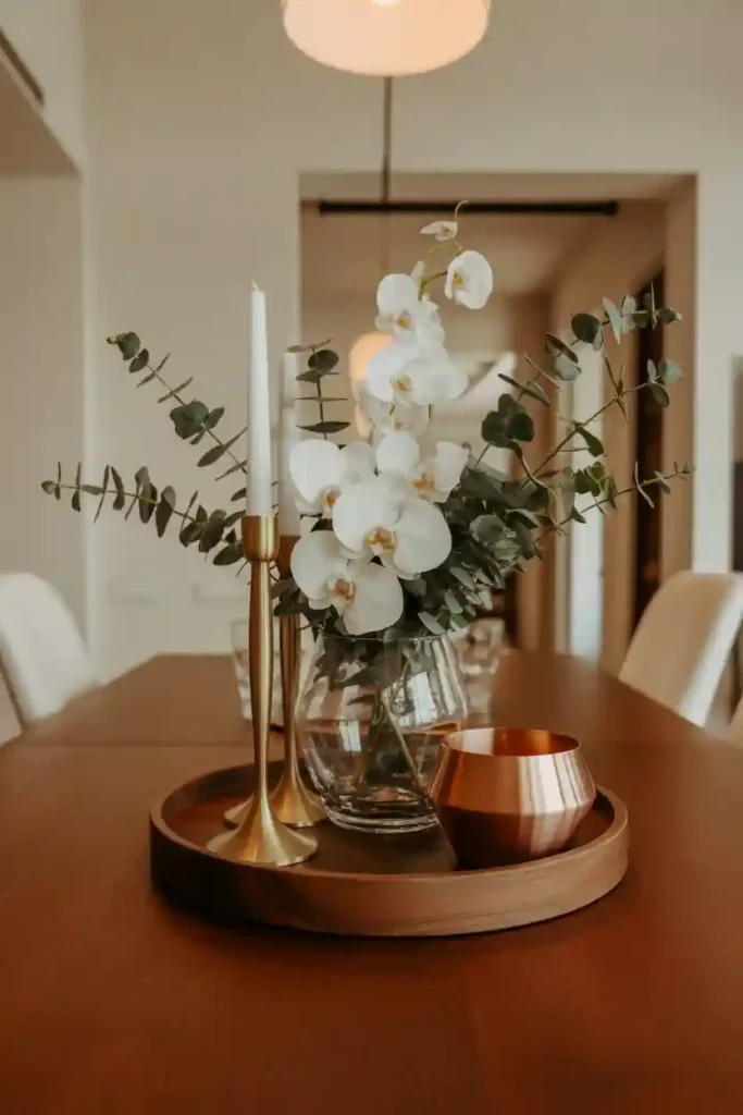 Mixed Materials Centerpiece
