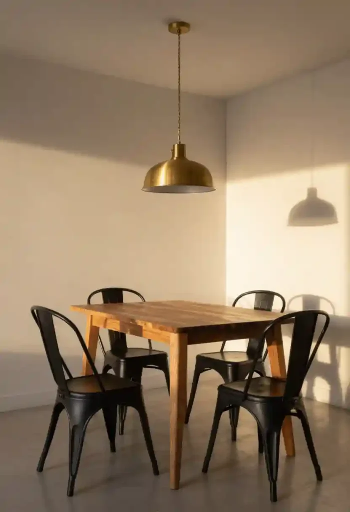 Mixing Modern Metals with Classic Wood