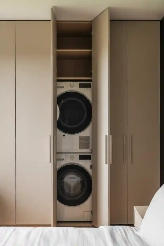 Wardrobe Style Laundry Closet