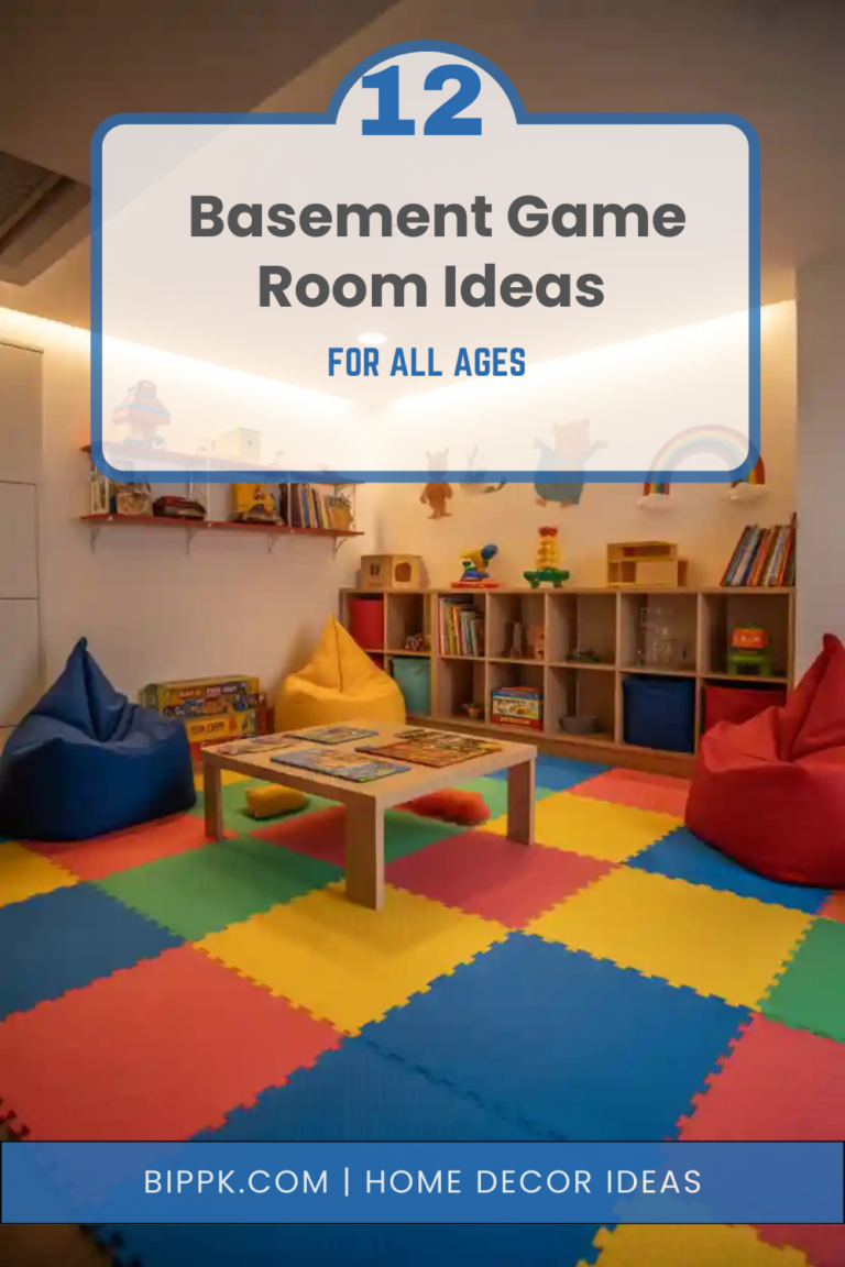 12 Basement Game Room Ideas for All Ages