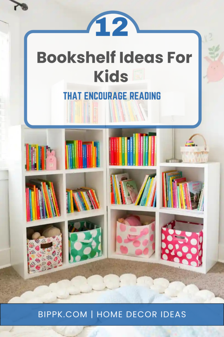 12 Bookshelf Ideas For Kids That Encourage Reading