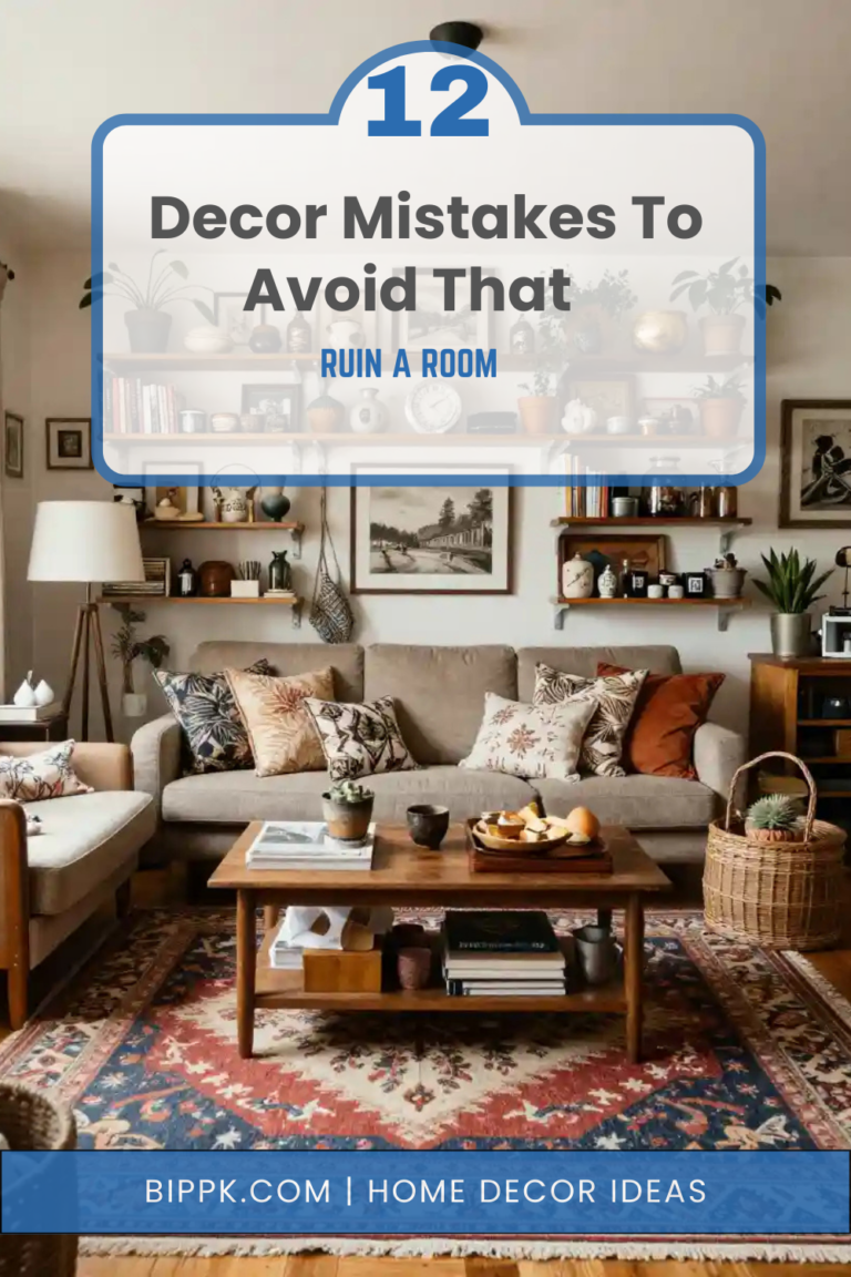 12 Decor Mistakes To Avoid That Ruin a Room