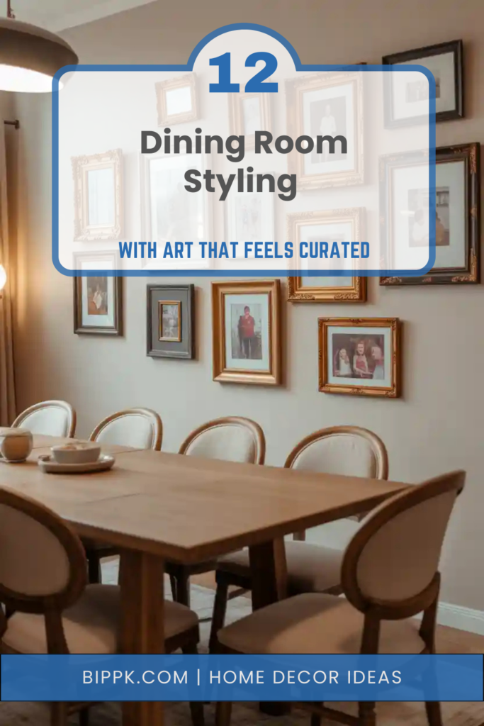 Dining Room Styling