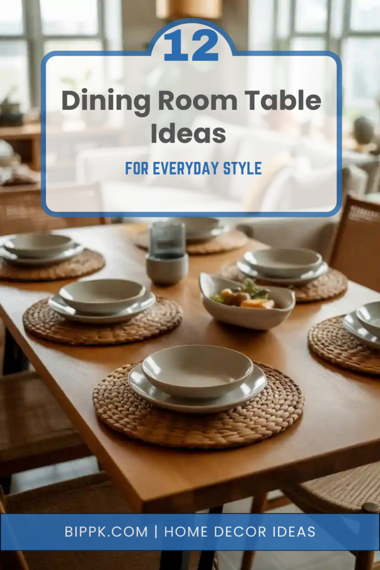 12 Dining Room Table Ideas for Everyday Style