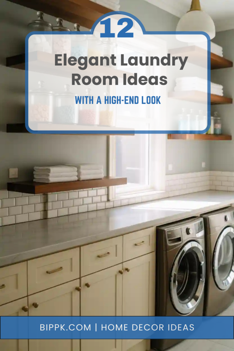 12 Elegant Laundry Room Ideas with a High-End Look