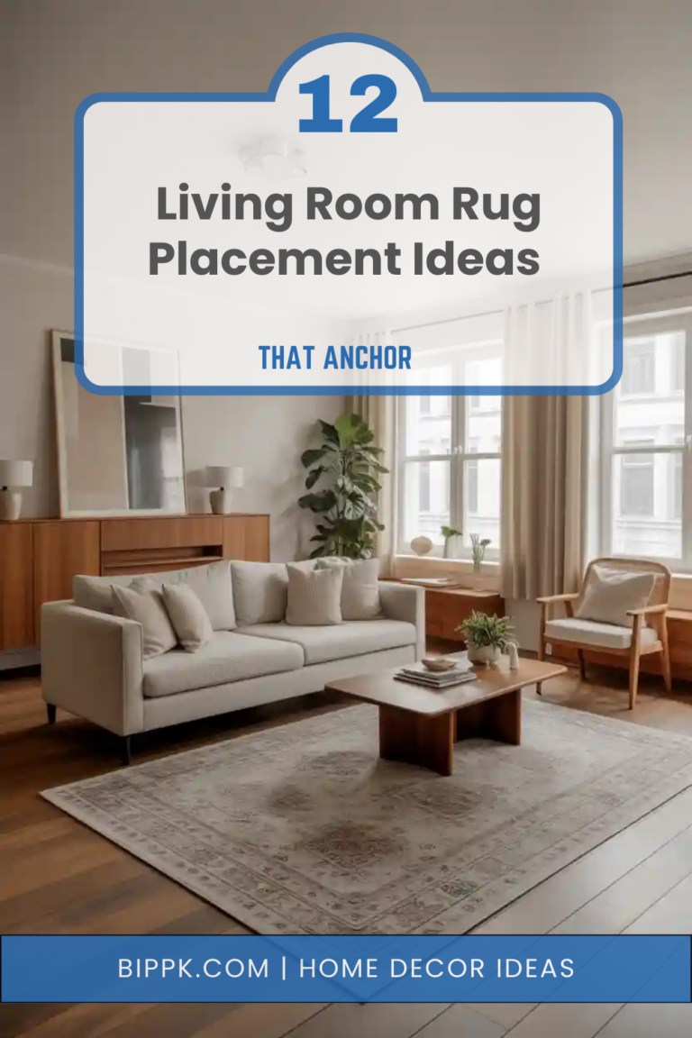 12 Living Room Rug Placement Ideas