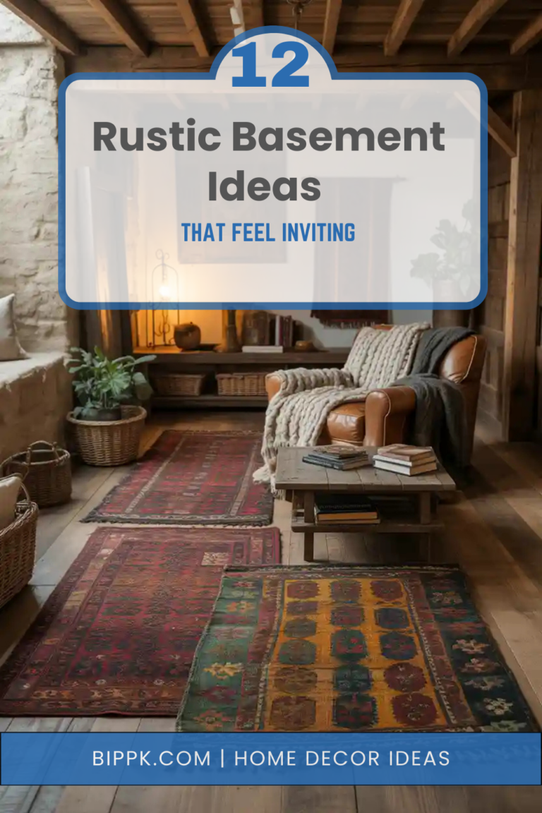12 Rustic Basement Ideas That Feel Inviting