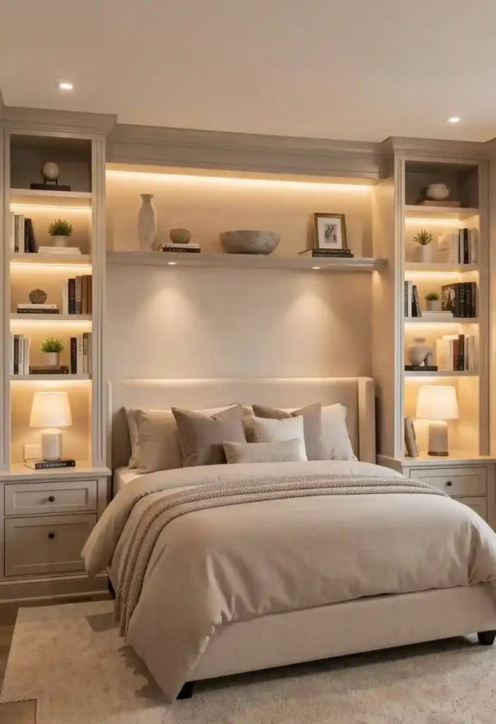 Built-In Around the Bed