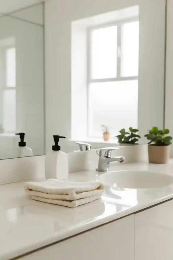 Clear Countertops and Minimal Clutter