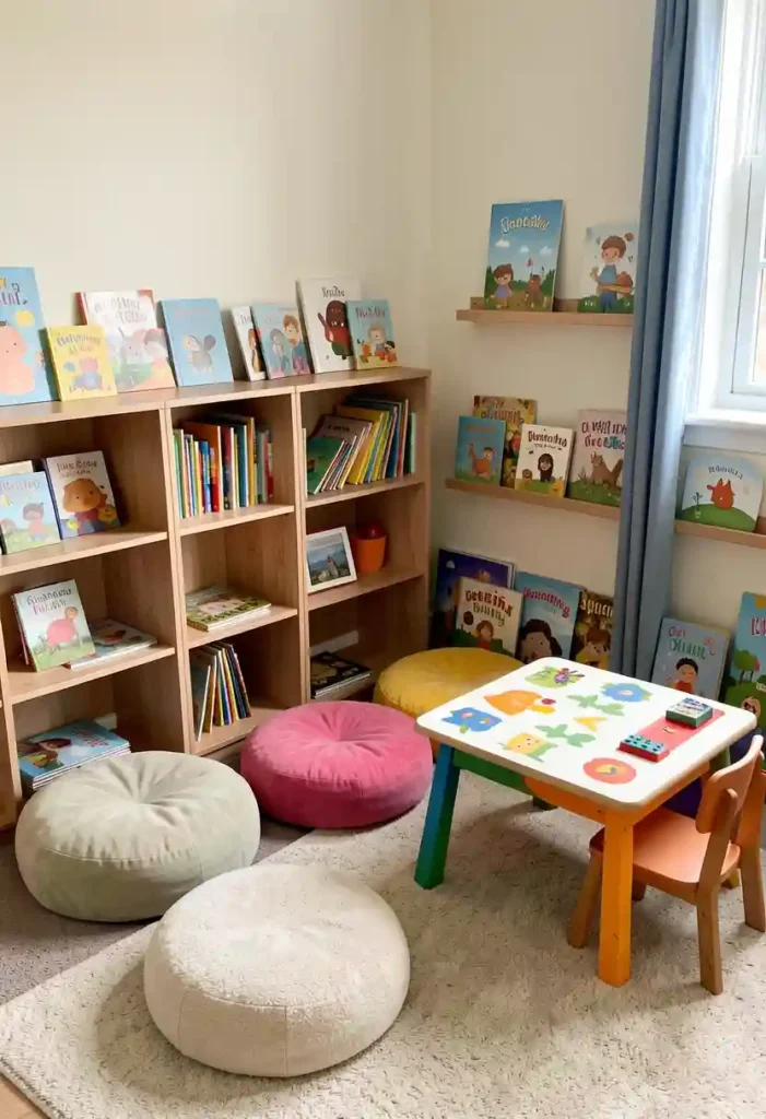Integrated Reading and Play Area