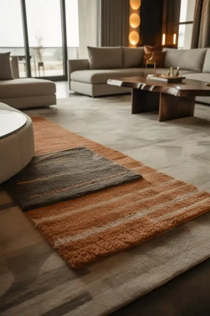 Layer Rugs for Depth and Warmth