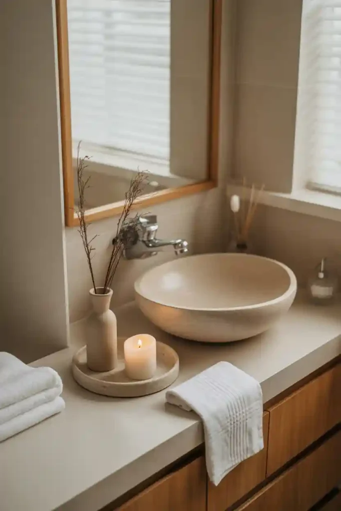 Minimalist Spa-Inspired Decor