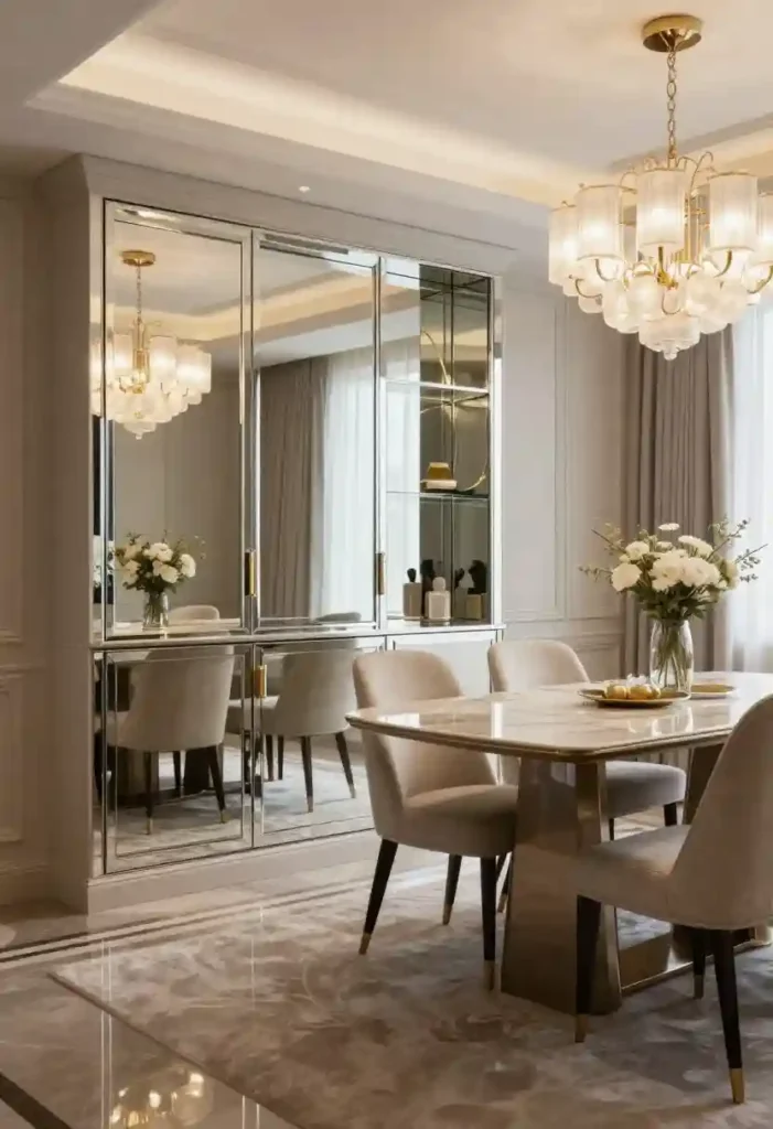  Mirrored Dining Room Cabinets