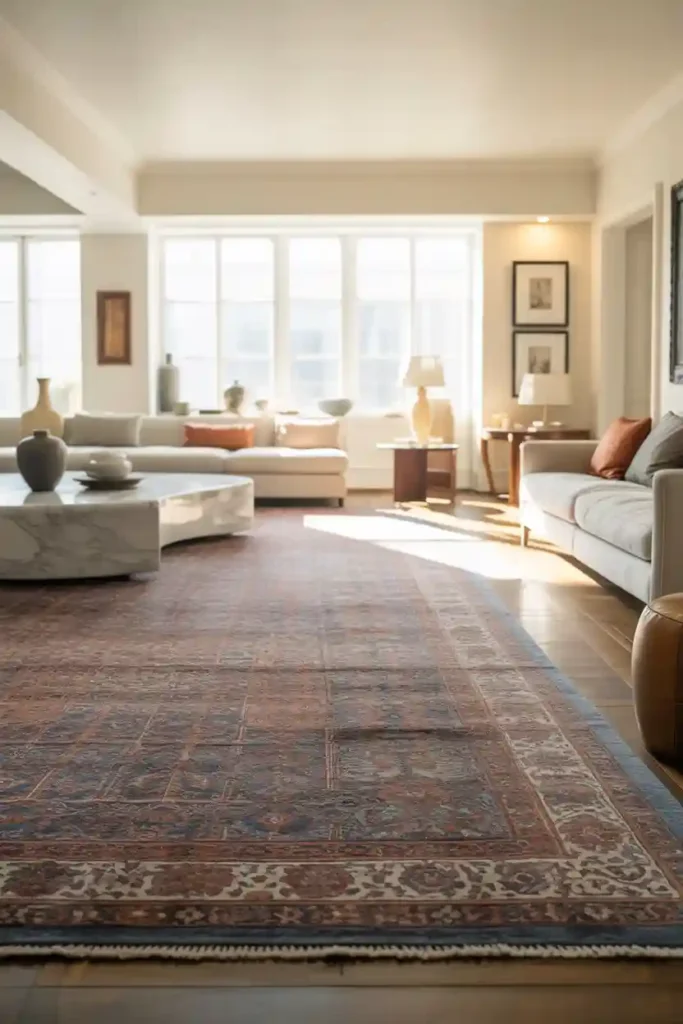 Oversized Statement Rug