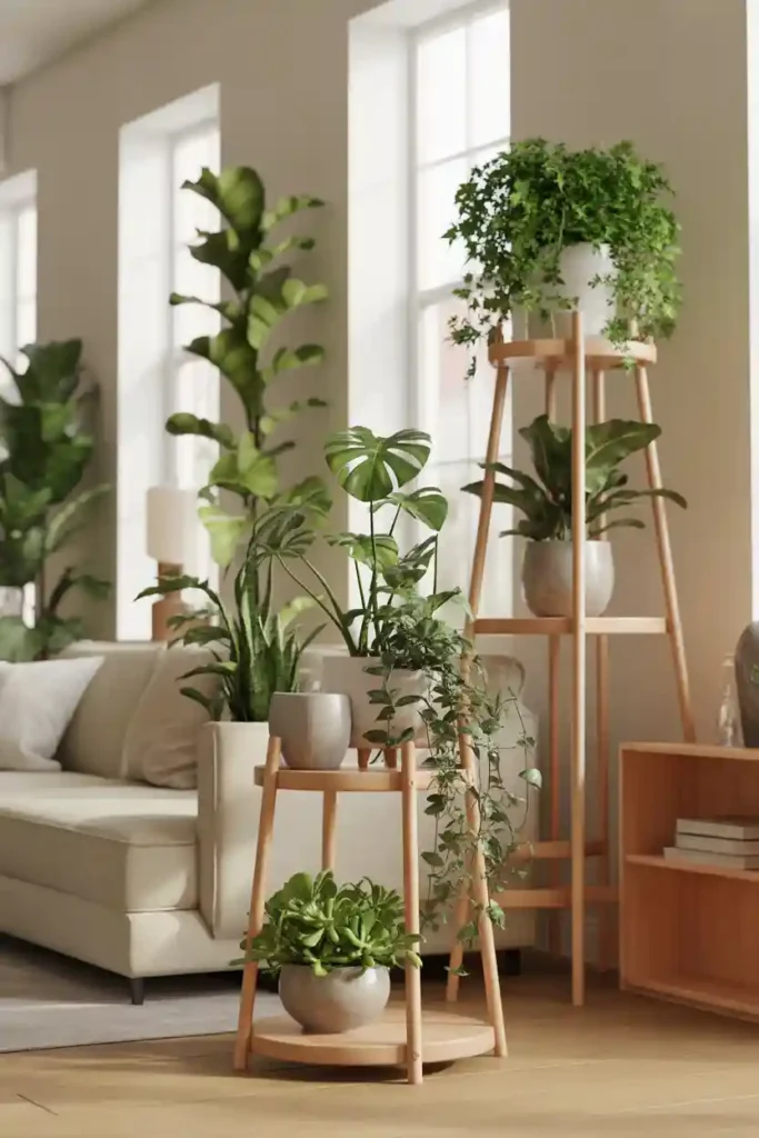 Plant Stands for Layered Heights