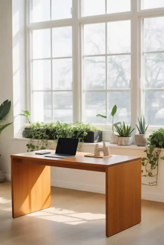  Window-Facing Desk