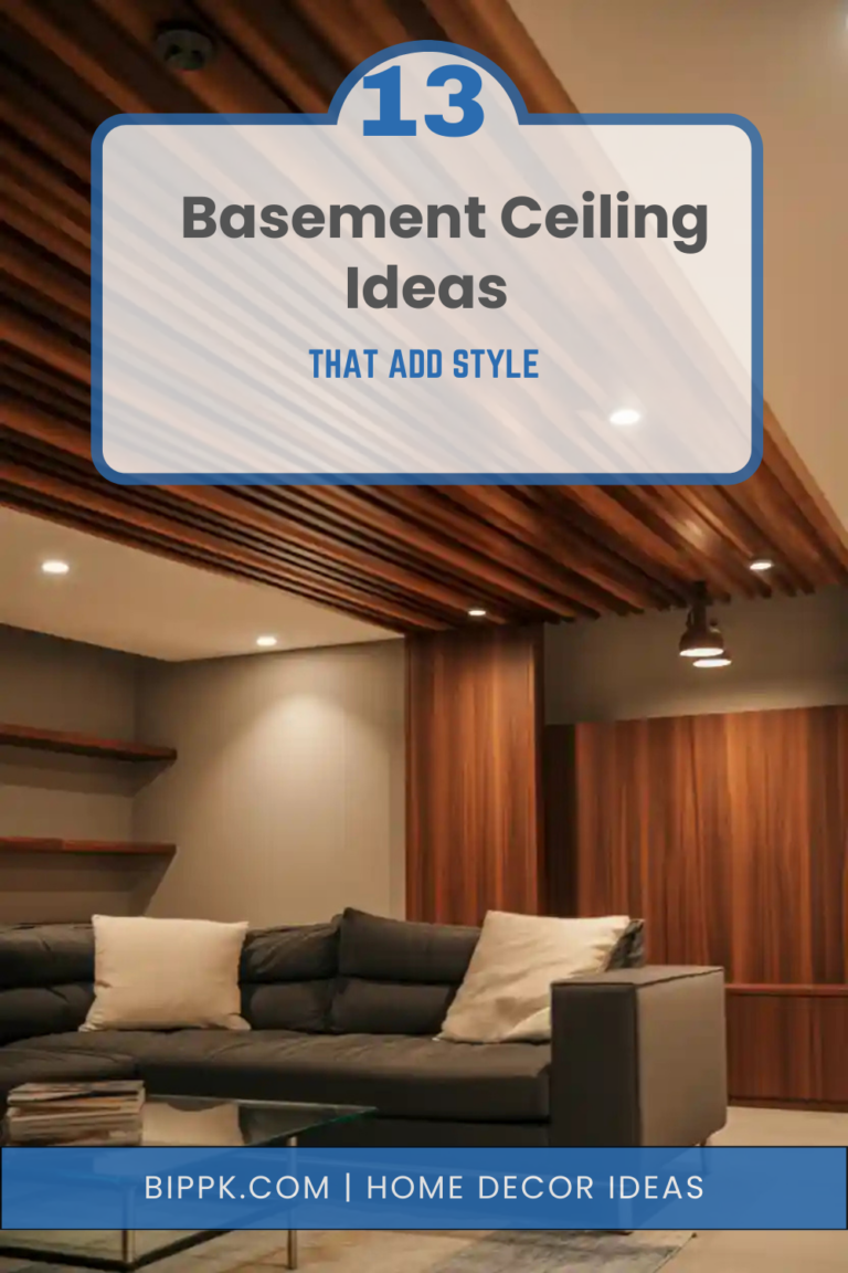 13 Basement Ceiling Ideas That Add Style
