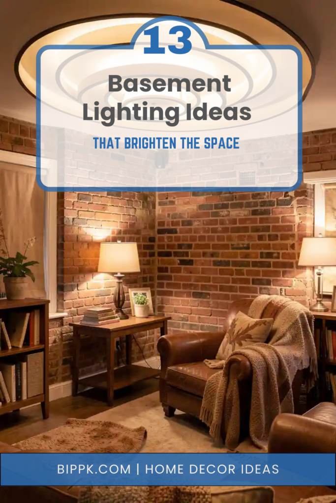13 Basement Lighting Ideas That Brighten the Space
