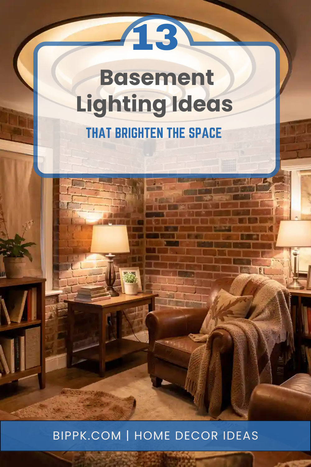 13 Basement Lighting Ideas That Brighten the Space