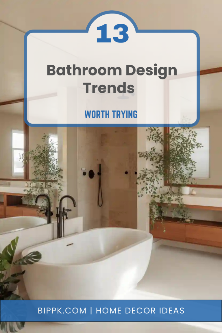 13 Bathroom Design Trends