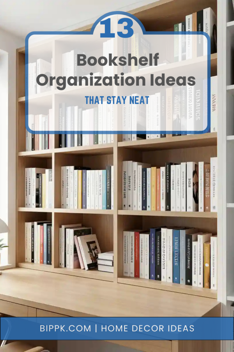 13 Bookshelf Organization Ideas That Stay Neat