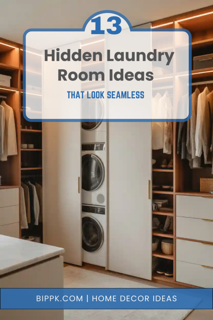 13 Hidden Laundry Room Ideas That Look Seamless