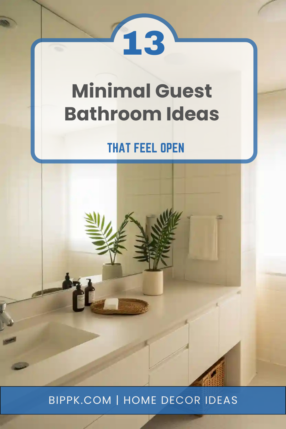 13 Minimal Guest Bathroom Ideas